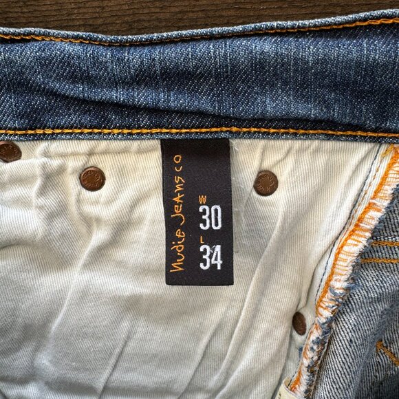 Nudie Organic Cotton Jeans sz 30 - Picture 5 of 14